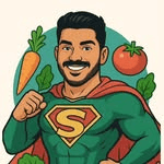Sambar Man Mascot